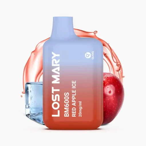 Lost Mary BM600s Red Apple Ice Disposable Vape – Ultimate Flavor & Performance